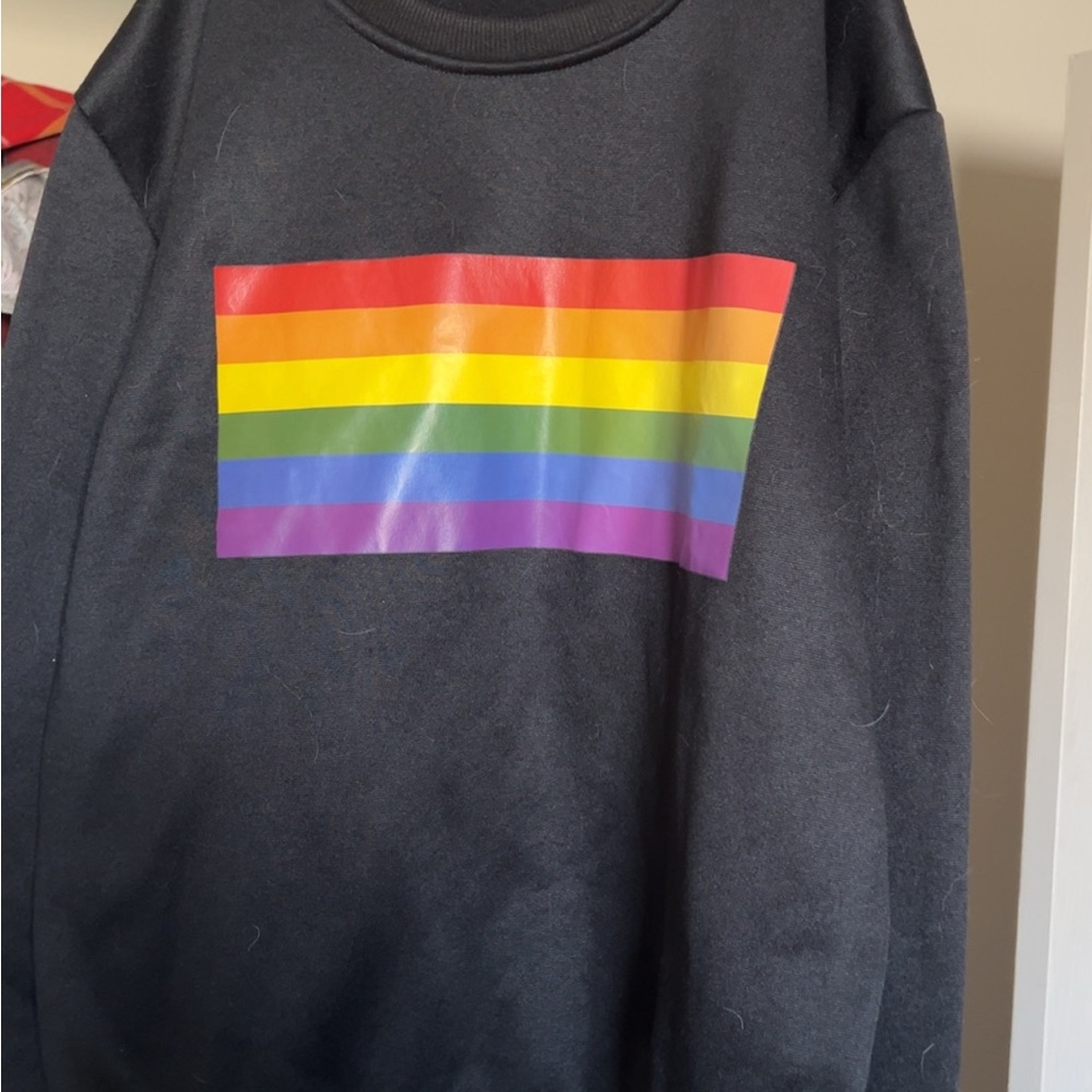 Pride Black Crewneck Sweatshirt